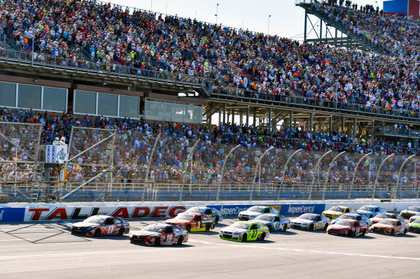 Monster Energy NASCAR Cup Series
GEICO 500
Talladega Superspeedway, Talladega, AL USA
Sunday 7 May 2017
Kyle Busch, Joe Gibbs Racing, Skittles Red, White, & Blue Toyota Camry and Denny Hamlin, Joe Gibbs Racing, FedEx Express Toyota Camry
World Copyright: Nigel Kinrade
LAT Images
ref: Digital Image 17TAL1nk07179 Monster Energy NASCAR Cup Series
GEICO 500
Talladega Superspeedway, Talladega, AL USA
Sunday 7 May 2017
Kyle Busch, Joe Gibbs Racing, Skittles Red, White, & Blue Toyota Camry and Denny Hamlin, Joe Gibbs Racing, FedEx Express Toyota Camry
World Copyright: Nigel Kinrade
LAT Images
ref: Digital Image 17TAL1nk07179