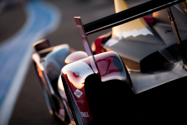 Paul Ricard, France. 9th - 11th April 2010. 
Detail on the car of Dindo Capello / Tom Kristensen / Allan McNish, (Audi Sport Team Joest, Audi R15 TDI). 
Detail. 
World Copyright: Drew Gibson/LAT Photographic. 
Digital Image _Y2Z9006