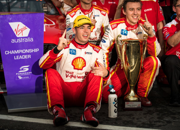 2017 Supercars Championship Round 8. 
Ipswich SuperSprint, Queensland Raceway, Queensland, Australia.
Friday 28th July to Sunday 30th July 2017.
Scott McLaughlin, Team Penske Ford. 
World Copyright: Daniel Kalisz/ LAT Images
Ref: Digital Image 290717_VASCR8_DKIMG_9873.jpg