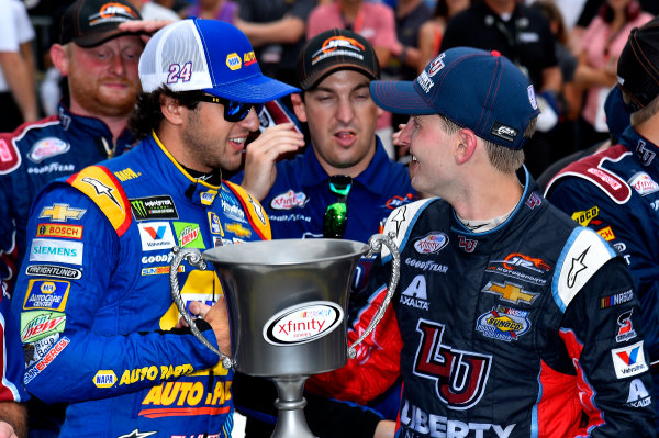 NASCAR XFINITY Series
Lilly Diabetes 250
Indianapolis Motor Speedway, Indianapolis, IN USA
Saturday 22 July 2017
William Byron, Liberty University Chevrolet Camaro wins
World Copyright: Rusty Jarrett
LAT Images NASCAR XFINITY Series
Lilly Diabetes 250
Indianapolis Motor Speedway, Indianapolis, IN USA
Saturday 22 July 2017
William Byron, Liberty University Chevrolet Camaro wins
World Copyright: Rusty Jarrett
LAT Images