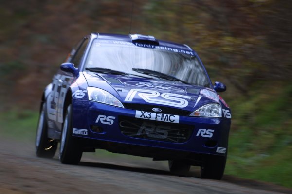 2001 FIA World Rally Championship.
Rally Of Great Britain. Cardiff, Wales.
November 22-25th.
Mark Higgins, Ford Focus RS WRC.
Stage One.
Photo: Paul Dowker/LAT Photographic.
World - LAT Photographic.
8
9mb DIgital File Only 2001 FIA World Rally Championship.
Rally Of Great Britain. Cardiff, Wales.
November 22-25th.
Mark Higgins, Ford Focus RS WRC.
Stage One.
Photo: Paul Dowker/LAT Photographic.
World - LAT Photographic.
8
9mb DIgital File Only