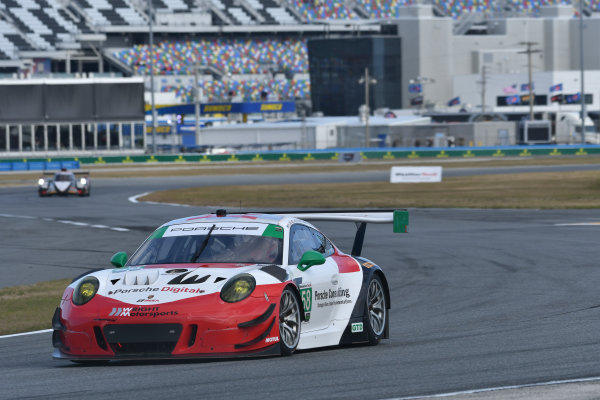 IMSA WeatherTech SportsCar Championship
Rolex 24 Hours
Daytona Beach, Florida, USA
Friday 26 January 2018
#58 Wright Motorsports Porsche 911 GT3 R, GTD: Patrick Long, Christina Nielsen, Robert Renauer, Mathieu Jaminet
World Copyright: Richard Dole
LAT Images
ref: Digital Image 5RD_6637 IMSA WeatherTech SportsCar Championship
Rolex 24 Hours
Daytona Beach, Florida, USA
Friday 26 January 2018
#58 Wright Motorsports Porsche 911 GT3 R, GTD: Patrick Long, Christina Nielsen, Robert Renauer, Mathieu Jaminet
World Copyright: Richard Dole
LAT Images
ref: Digital Image 5RD_6637
