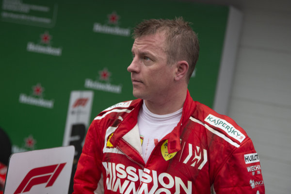 Kimi Raikkonen, Ferrari v Parc Ferme